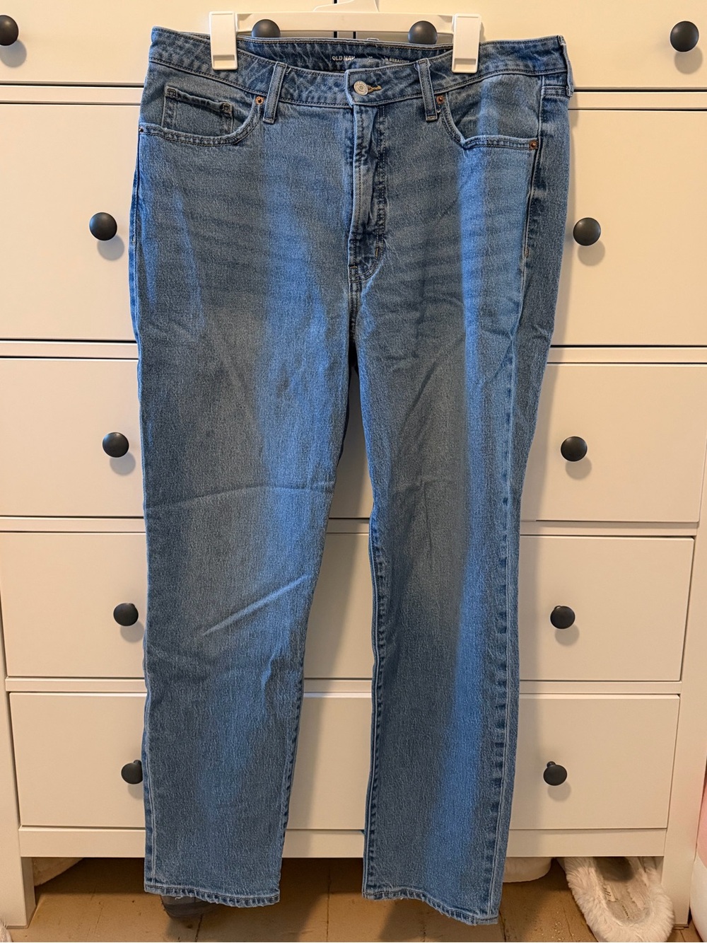 High Rise OG Straight Size 16 Tall Denim Jeans